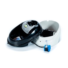 Fonte Truqys Eco Preta Bivolt para Gatos
