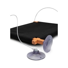 Cama Suspensa Cansei de Ser Gato Preta de Janela