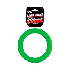 Brinquedo Líder Cross Argola Maciça para Cães - Cores Sortidas