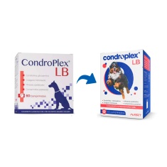 Suplemento Avert Condroplex LB com 60 Comprimidos
