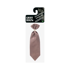 Gravata Griff Dog Social Marrom para Cães e Gatos