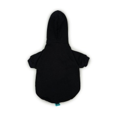 Moletom Cansei de Ser Gato Canguru Preto para Gatos