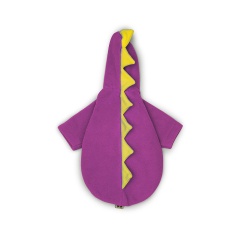 Fantasia de Dinossauro Cansei de Ser Gato Roxa