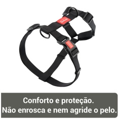Peitoral Spike Black para Cães