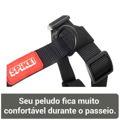 Peitoral Spike Black para Cães