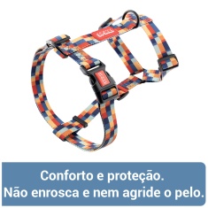 Peitoral Spike Bluechess para Cães