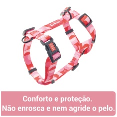 Peitoral Spike Confetti para Cães