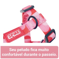 Peitoral Spike Confetti para Cães