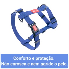 Peitoral Spike Navy para Cães