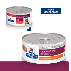 Ração Úmida Hill's Prescription Diet Lata i/d Cuidado Digestivo para Gatos Adultos 82g