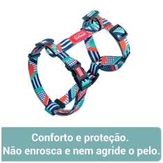 Peitoral Spike Geo para Cães