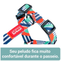 Peitoral Spike Geo para Cães