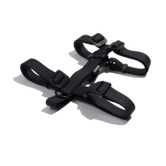 Peitoral Petz Waterproof Black para Cães - Tamanho PP