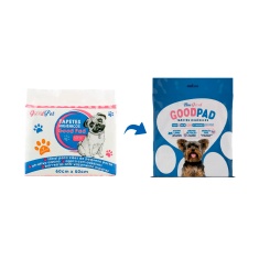 Tapete Higiênico Pet Like Good Pads Slim 60x60 para Cães
