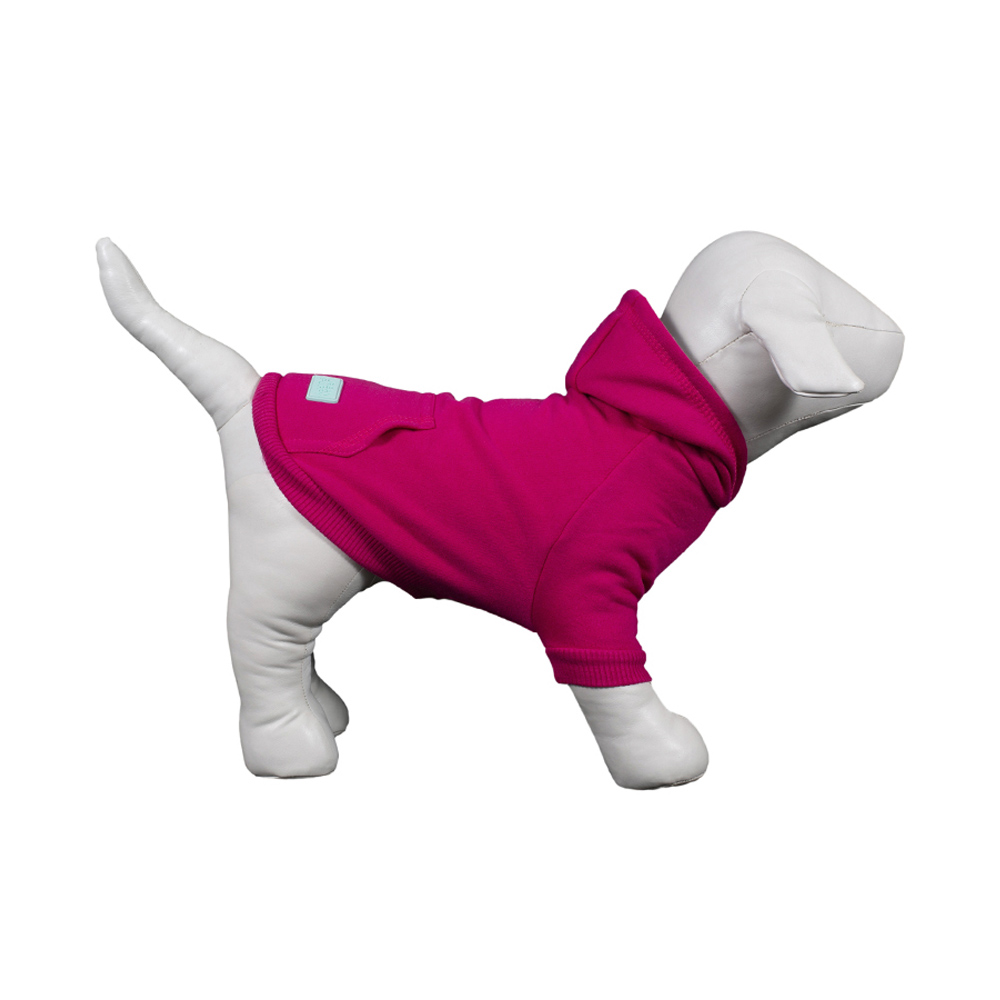 Casaco Urban Puppy Moletom Pink com Capuz para Cães e Gatos