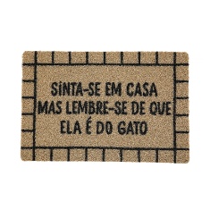 Capacho Cansei de Ser Gato Casa do Gato