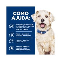 Ração Úmida Hill's Prescription Diet Lata w/d Controle do Peso e Glicêmico para Cães Adultos 370g