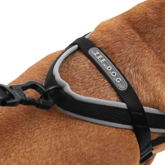 Peitoral Anti Puxão Zee.Dog SofterWalk Gotham para Cães