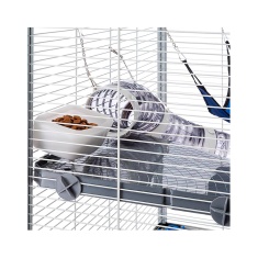 Gaiola Ferplast para Ferret/Furão e Chinchilas Furet XL Branca