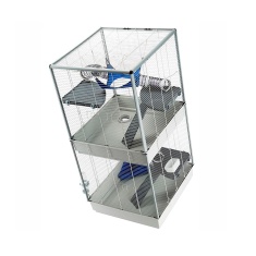 Gaiola Ferplast Para Ferret/Furão e Chinchilas Furet Tower Branca