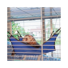 Gaiola Ferplast Para Ferret/Furão e Chinchilas Furet Tower Branca