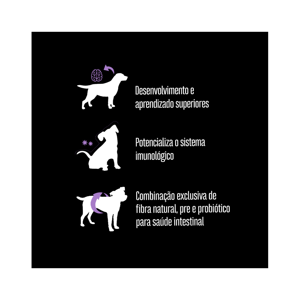 Ração Equilíbrio para Cães Filhotes de Porte Pequeno Sabor Frango
