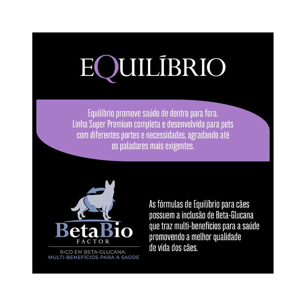 Ração Equilíbrio para Cães Filhotes de Porte Pequeno Sabor Frango