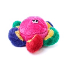 Brinquedo Chalesco Pelúcia Polvo Colorido para Cães