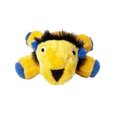 Brinquedo Chalesco Pelúcia Leão Amarelo para Cães