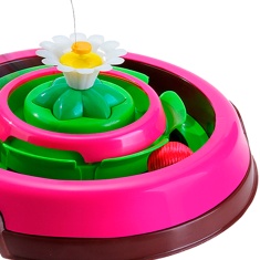 Brinquedo Truqys Cat Spin Rosa para Gatos