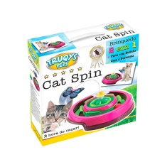 Brinquedo Truqys Cat Spin Rosa para Gatos