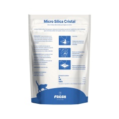 Areia Higiênica Fresh Micro Sílica Cristal para Gatos 1,6 kg
