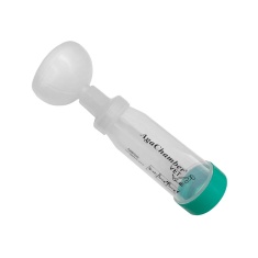 Espaçador Agachamber Vet para Aerossolterapia para Cães e Gatos