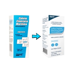 Colírio Provets Cinerária Marítima Homeopático