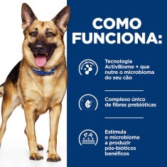 Ração Seca Hill's Prescription Diet GI Biome para Cães Adultos 3,6kg