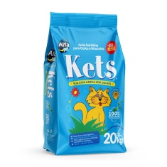 Areia Higiênica Kets para Gatos