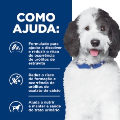 Ração Hill's Prescription Diet Lata c/d Multicare para Cães Adultos Cuidado Urinário 156 g