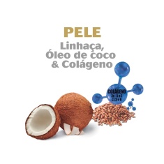 Snack Kadi Bifinho para Cães Pele Sabor Carne com Linhaça, Óleo de Coco e Colágeno - 55 g
