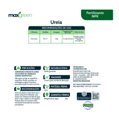 Fertilizante Forth Maxgreen Uréia para Jardim 1 kg