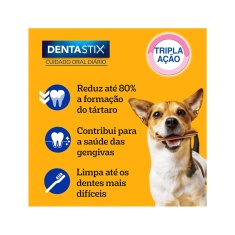 Petisco Pedigree Dentastix Cuidado Oral Para Cães Adultos Raças Pequenas