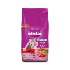 Ração Whiskas para Gatos Filhotes Sabor Carne e Leite