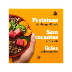 Ração Pedigree Carne e Vegetais Cães Adultos Raças Pequenas e Minis