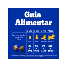 Ração Pedigree Carne e Vegetais Cães Adultos Raças Pequenas e Minis