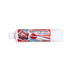 Conjunto de Higiene Dental CatDog Para Cães e Gatos Sabor Morango - Cores Sortidas