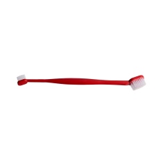 Conjunto de Higiene Dental Cat Dog Creme Dental Morango e Escova de Cabo Longo - Cores Sortidas