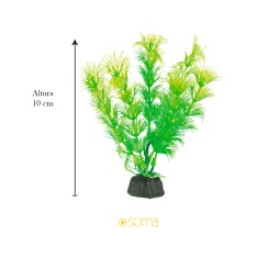 Enfeite Soma Planta Plástica Economy MOD411 para Aquários
