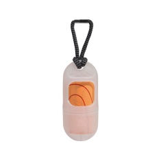 Porta Saquinhos Higiênicos Zee.Dog Compostável Transparente para Cães