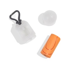 Porta Saquinhos Higiênicos Zee.Dog Compostável Transparente para Cães