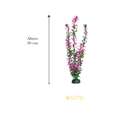 Enfeite Soma Planta Plástica Economy MOD433 para Aquários - 30 cm