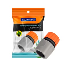 Engate Rápido Tramontina para Jardim em Flow Pack